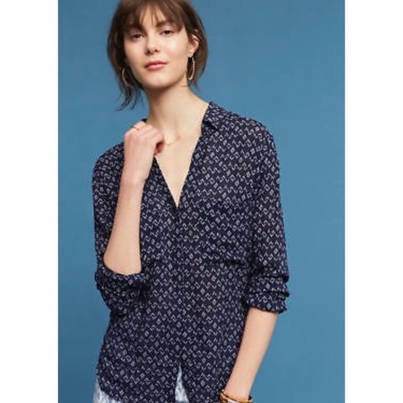 Anthropologie Tops - Anthropologie Cloth & Stone Blake Buttondown Shirt